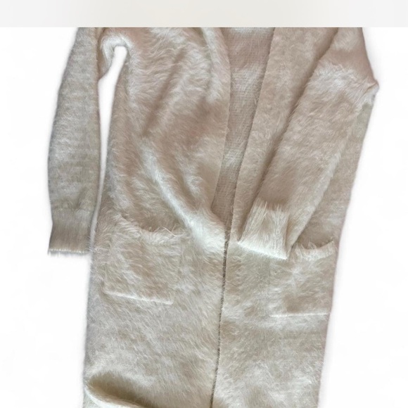 Ruby Rox Cream Long Cardigan - Picture 2 of 8